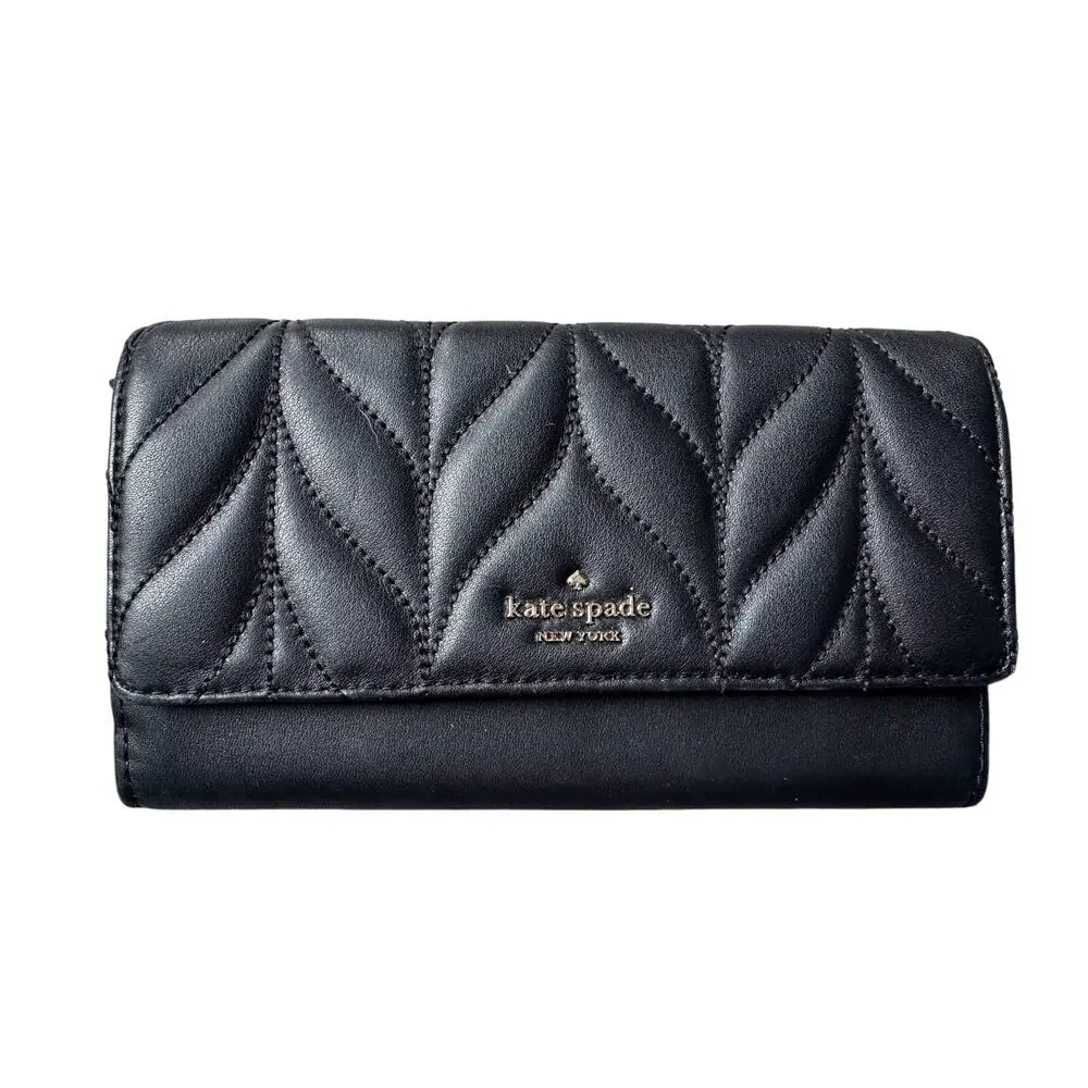 Kate Spade Briar Lane Quilted Tote Bag with Matching Wallet.